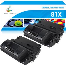 2PK Compatible for HP LaserJet MFP M630z M630dn CF281X 81X Black Toner Cartridge