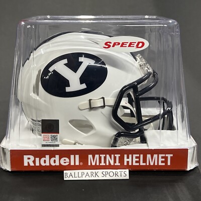 Riddell BYU Cougars Speed Mini Helmet – NCAA Licensed, Brand New, White
