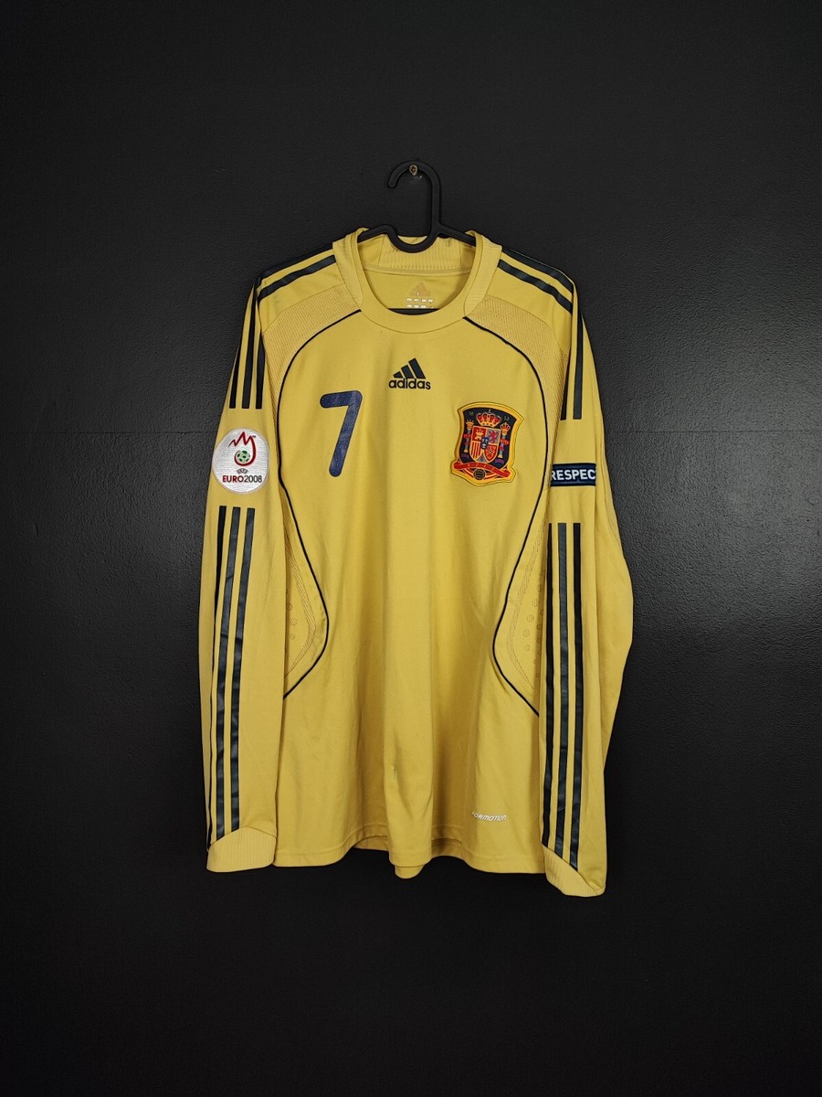 スペイン代表 アディダス DAVIDVILLA ユニフォー EURO 2008 スペイン代表 アディダス DAVIDVILLA ユニフォー EURO 2008