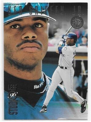 KEN GRIFFEY JR 1996 Leaf Studio Baseball card #116 Seattle