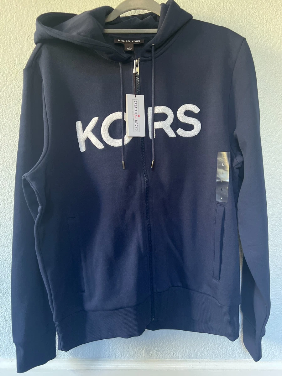 Michael kors sweatshirt jacket cheap