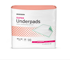 100 30x30 McKesson ULTRA Thick Heavy Dog Puppy Training Pee Pads Underpads