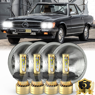 For Mercedes-Benz 380SL 450SL 560SL 4PCS 5.75