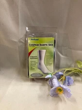 MEDICOOL 1 EA European Comfort Diabetic Socks small White