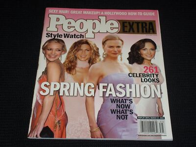2003 SPRING PEOPLE EXTRA MAGAZINE - SPRING FASHIONS COVER - L 17661