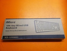                 iMicro KB-US0803 104-key Wired USB Keyboard