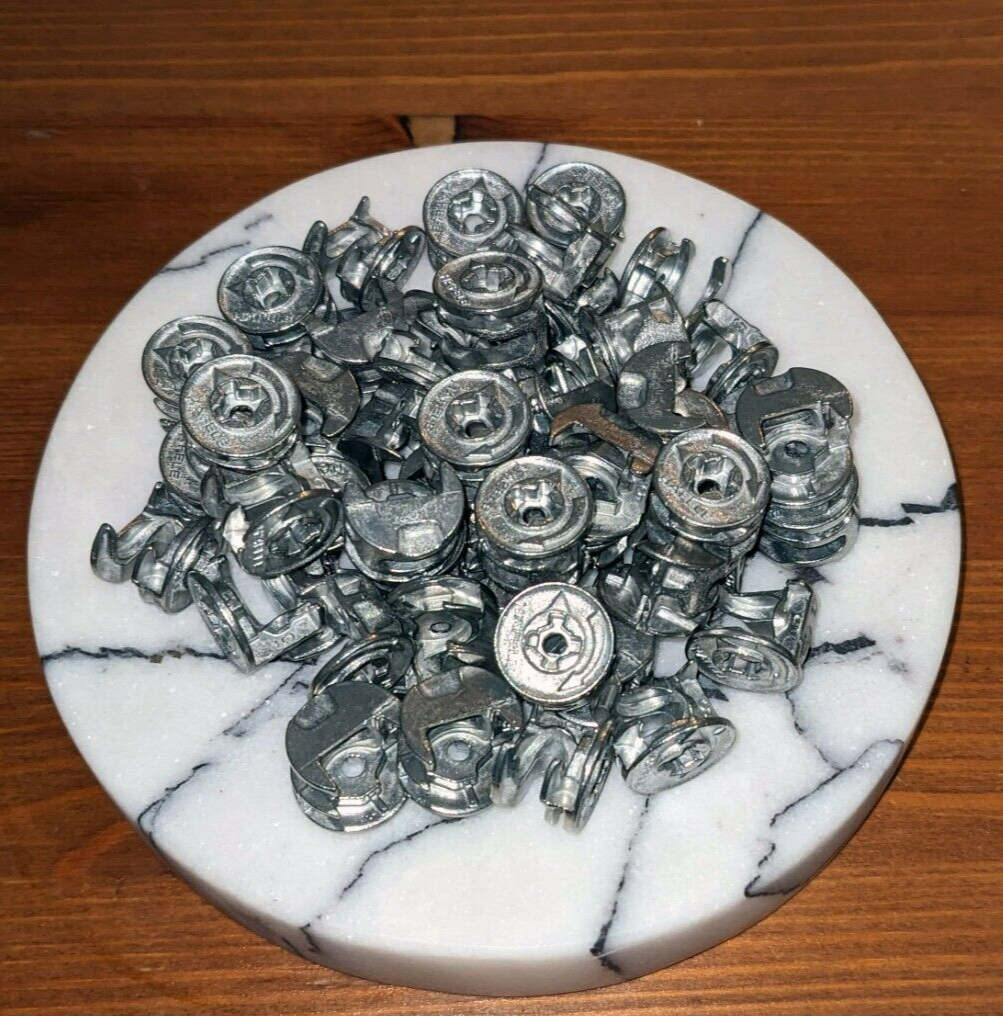 15x Cam Lock nut Ikea 113434 PAX HEMNES MALM BILLY HAVSTA NORDLI