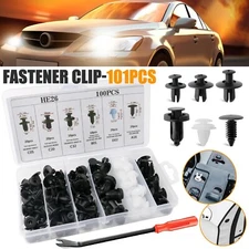 For Nissan Car Push Pin Rivet Bumper Door Trim Panel Retainer Clip Fastener Kit