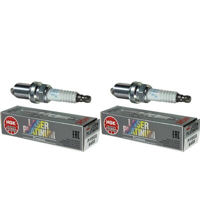 2X NGK Laser Platinum Premium Zündkerze 6458 Typ PFR6Q Zünd Kerze