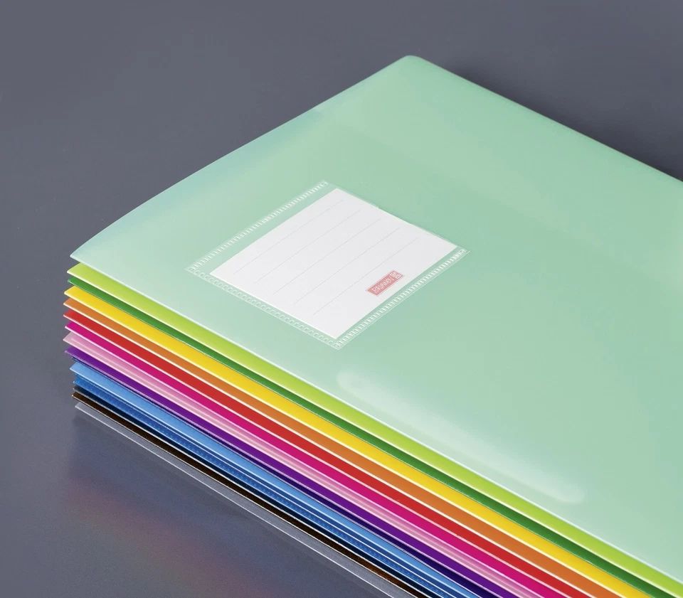 BRUNNEN SCHNELLHEFTER FACT! SEHR STABILE PP FOLIE EXTRA ROBUST EINSTECKTASCHE - Bild 2 von 4