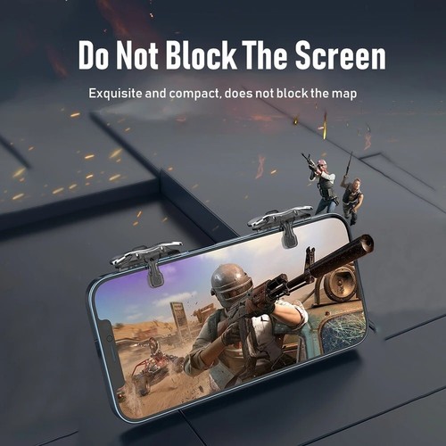 X8 Mobile Game Trigger - 6-Finger Sensitive L1 R1 Aim Keys and fingertips - Picture 2 of 14