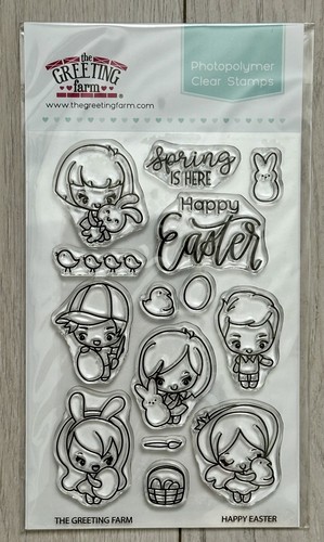 The Greeting Farm Frohe Ostern Clear Stamps ~ NEU