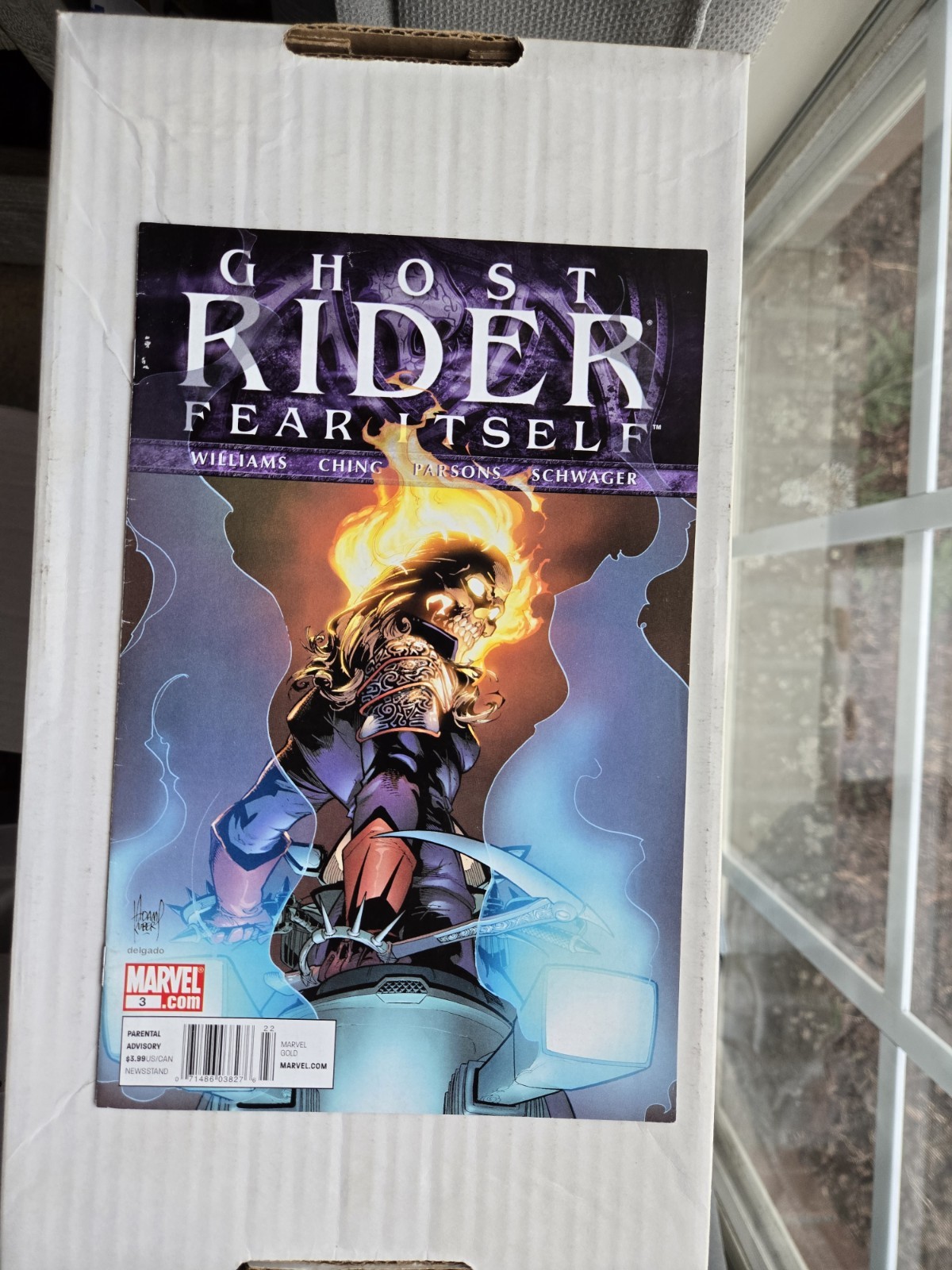 Ghost Rider #3 Newsstand 1:50 Rare 444 Copies 1st Imara Marvel 2011 Fear Itself 