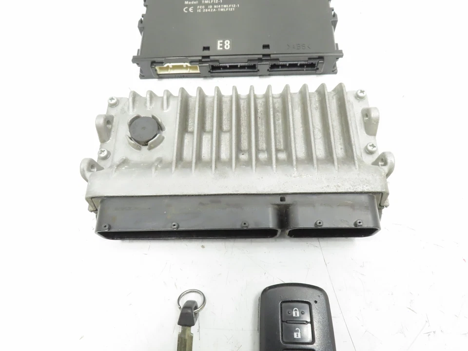 14 Toyota Highlander XLE #1285 llave mando a distancia y módulo ECU computadora 89990-0E080 Foto 3 de 4