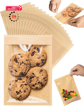 100 Pack Self Sealing Cookie Bags with Seal, 4x6 Inch 4"x6"