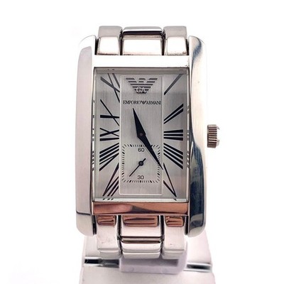 EMPORIO ARMANI AR-0145 Analog Wristwatch Silver | eBay