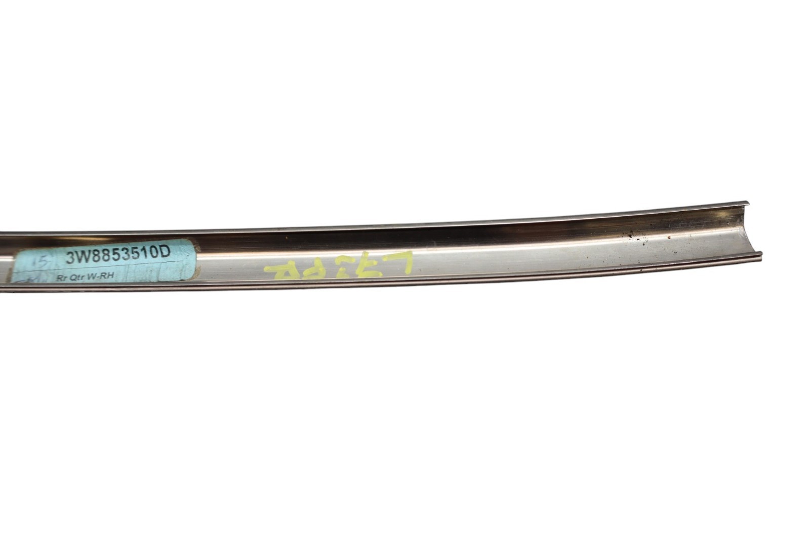 Bentley Continental GT 2003-2010 Front Right Bumper molding Chrome