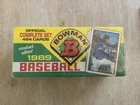 1989 Bowman Baseball Complete Set Factory Sealed 484 Cards Ken Griffey Jr. RC