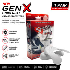Sneaker Shields GEN-X Universal Crease Protectors, Anti-Crack Shoe Shields S/M/L