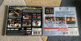 WWF Royal Rumble + WWF Attitude Sega Dreamcast CIB Complete Tested Works