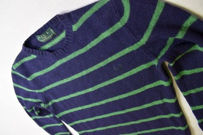 Fred Perry Wolle Pullover Sweater Vintage Crewneck England Casual Knit Wool Ca S