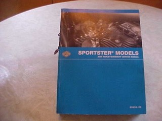 HARLEY DAVIDSON 2005 SPORTSTER SERVICE MANUAL THICK PAPER BACK BOOK GREAT SHAPE