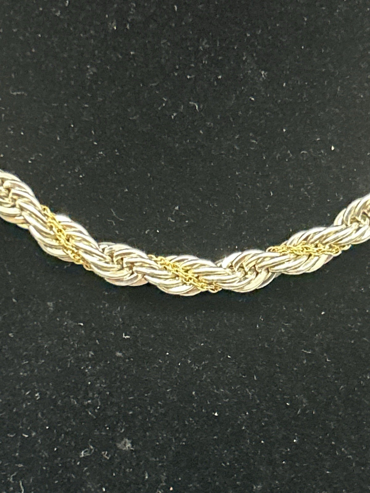 rope chain 14k solid gold - image 1