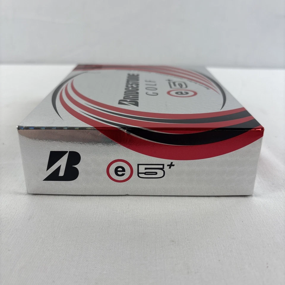 Pelotas de golf Bridgestone Golf 12 blancas e5+ BEBXPA NUEVAS en caja Foto 4 de 4