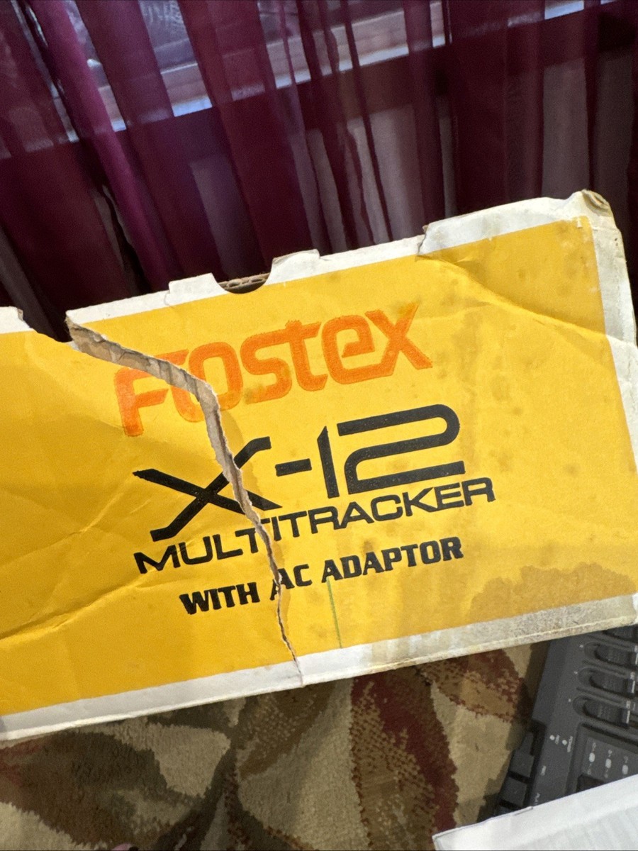 d*e様 Fostex X-12 マルチトラックレコーダー Fostex X-12 Analog