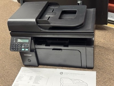 HP LaserJet Pro M1212nf MFP All-in-One Monochrome Laser Printer-507 Pages Only 