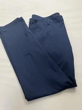 Rhone Commuter Pants Mens 36 Navy Performance Tech Chino Travel Golf 100161