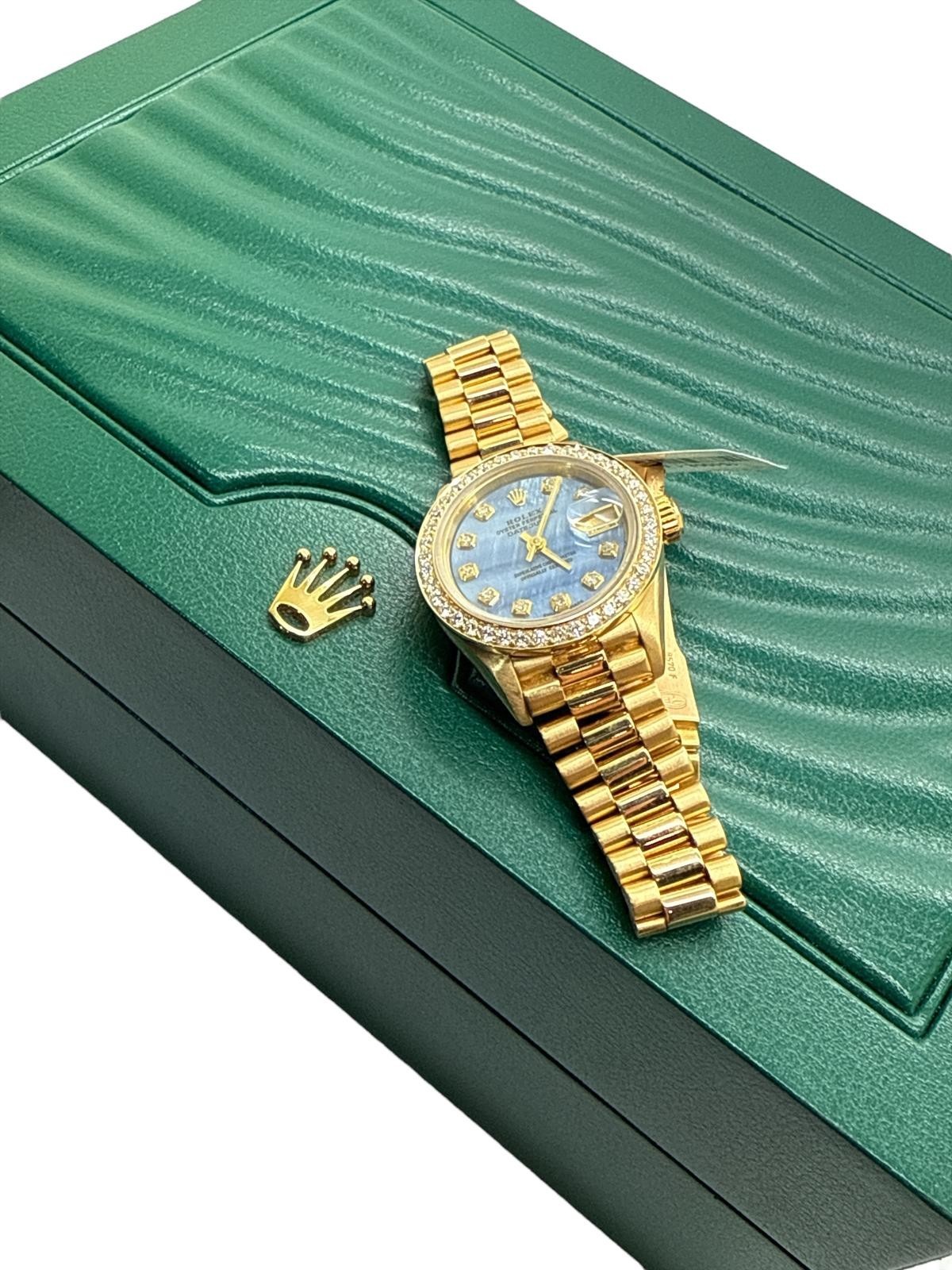 Rolex Datejust 18k Gold