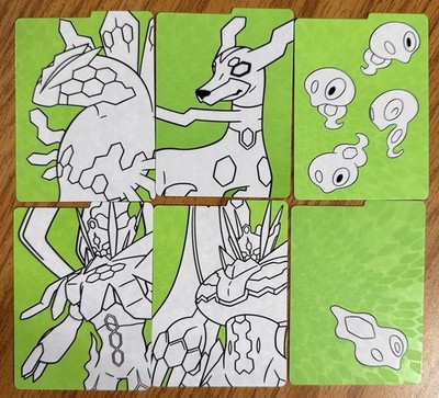 Pokemon TCG Perfect Order ETB Card Dividers -6 Card Dividers