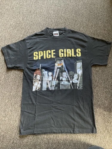 Spice Girls Vintage T Shirt Tour Spiceworld USA Tultex 1990s vintage concert t-shirt, vintage, size M, single stitch, B+ condition