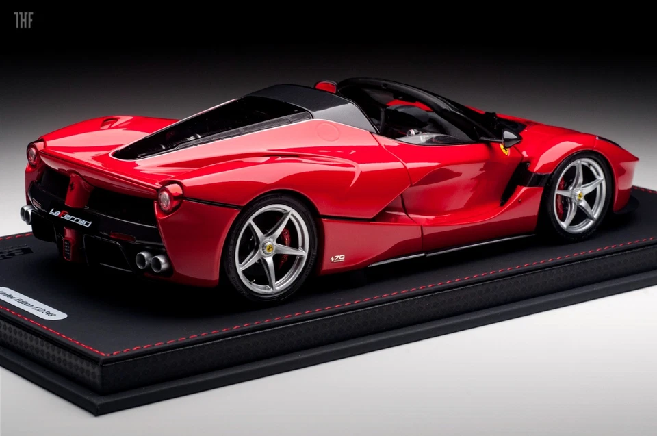 1/18 BBR Ferrari LaFerrari Aperta Rosso Corsa 322 Ltd 132/249 pcs-182231DIE - Immagine 2 di 4