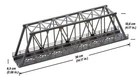 Noch 21320 Box Bridge, H0
