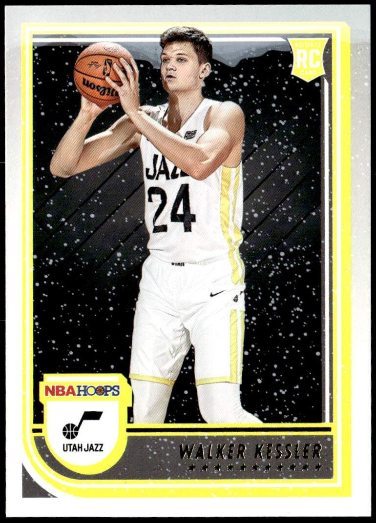 2022-23 Hoops Winter #252 Walker Kessler Rookie E1