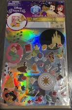 Disney Princess Create A Scene Sticker Activity Set With Over 80 Stickers