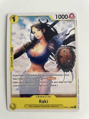 Raki OP06-113 (C) Wings Of The Captain One Piece TCG CCG - Regular - NM