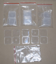 20 szt. Przezroczysty standardowy futerał na karty pamięci SD Pudełka do przechowywania Plastik