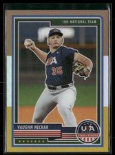 Vaughn Neckar 2023 Panini USA Baseball Stars & Stripes Bronze Silver Gold USA