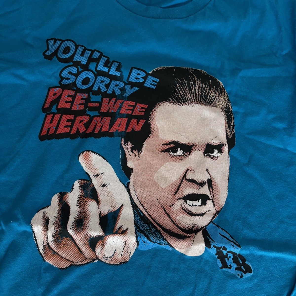 Pee-Wee Herman Vintage DEADSTOCK Tee View 2