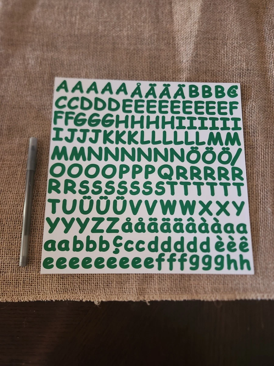 Creative Memories Numbers & Letters Scrapbooking Stickers for sale