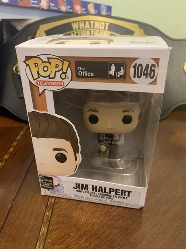 Funko Pop! Television: The Office - #1046 Jim Halpert NIB Vinyl John Figure Reed