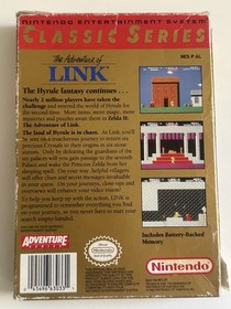 Zelda II: The Adventures of Link Classic Series Nintendo NES with Original Box