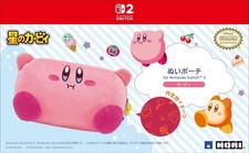 Kirby Plush Pouch Carrying Case for Nintendo Switch 2 NEW Japan FS
