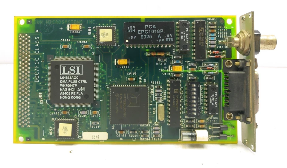 Sun Microsystems DOC/FCC CLASS A EPC1018P Ethernet Controller - Image 2 of 4
