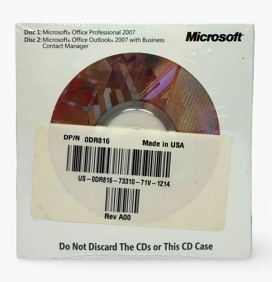 Microsoft Office 2007 Cd for sale - eBay