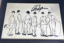 1972 CHARLIE CHAPLIN CADEAUX MILTON BRADLEY BUBBLES INC LITTLE TRAMP PRINT SET