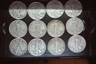 90% Walking Liberty Half Full Roll - 20